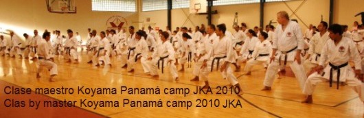 Clas by sensei Koyama JKA